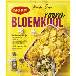 Albert Heijn Maggi ovenschotel bloemkool room kruidenmix aanbieding