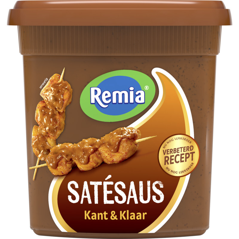 Remia satesaus kant en klaar aanbieding bij Albert Heijn
