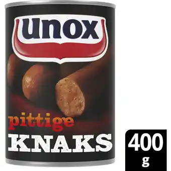 Albert Heijn Unox pittige knaks aanbieding
