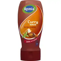 Albert Heijn Remia curry saus pittig gekruid aanbieding