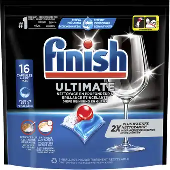 Albert Heijn Finish ultimate all in 1 vaatwastabletten aanbieding