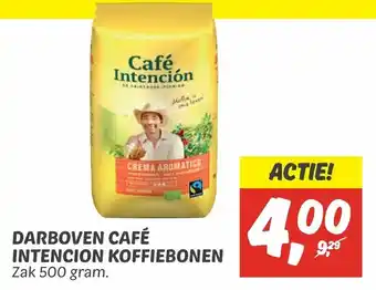 Dekamarkt Darboven cafe intencion koffiebonen 500g aanbieding