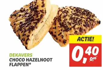 Dekamarkt Choco hazelnoot flappen aanbieding