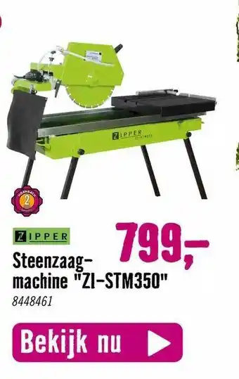 Hornbach Steenzaagmachine aanbieding