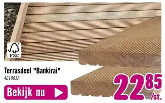 Hornbach Terrasdeel aanbieding