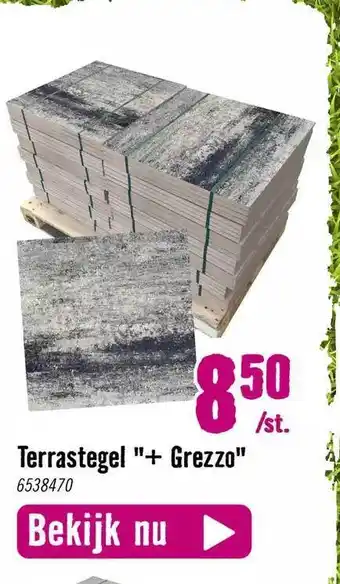 Hornbach Terrastegel aanbieding