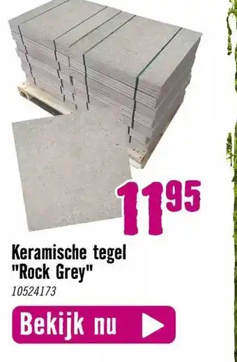 Hornbach Keramische tegel aanbieding