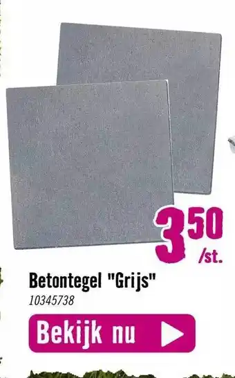 Hornbach Betontegel aanbieding