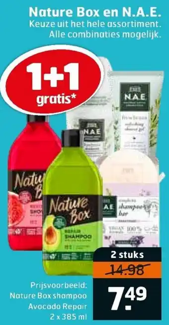 Trekpleister Nature Box en N.A.E. aanbieding