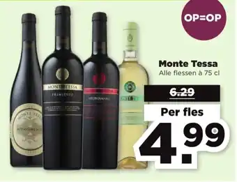 PLUS Monte tessa 75cl aanbieding