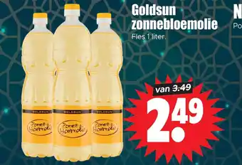 Dirk Goldsun zonnebloemolie aanbieding