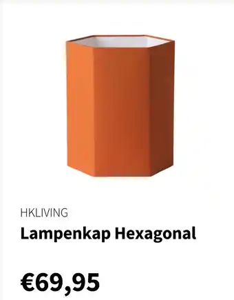 Nijhof Hkliving lampenkap hexagonal aanbieding