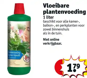 Kruidvat Vloeibare plantenvoeding aanbieding