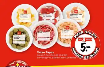 Vomar Voordeelmarkt Verse tapas 3 stuks aanbieding