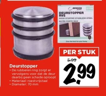 Vomar Voordeelmarkt Deurstopper aanbieding