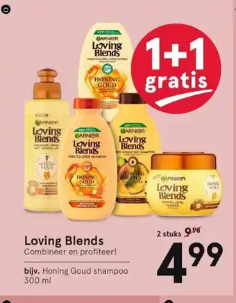 Etos Loving Blends Honing Goud shampoo aanbieding