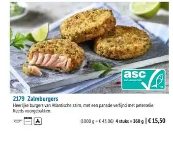 Bofrost Zalmburgers aanbieding