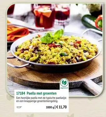 Bofrost Paella met groenten aanbieding