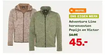 Welkoop Adventure Line herenvesten Pepijn en Victor aanbieding