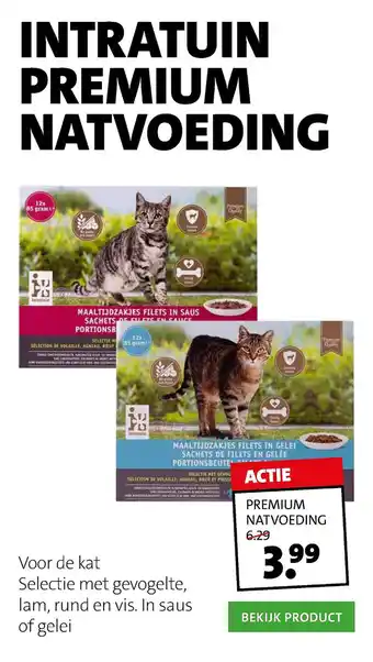 Intratuin Kat voeding aanbieding