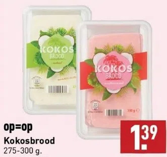 ALDI Kokosbrood aanbieding