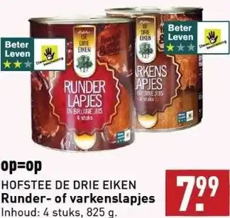 ALDI Hofstee de drie eiken aanbieding