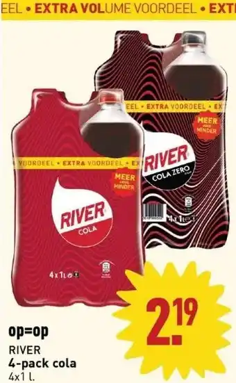 ALDI River 4-pack cola aanbieding