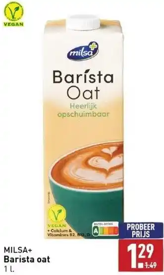 ALDI Barista oat aanbieding