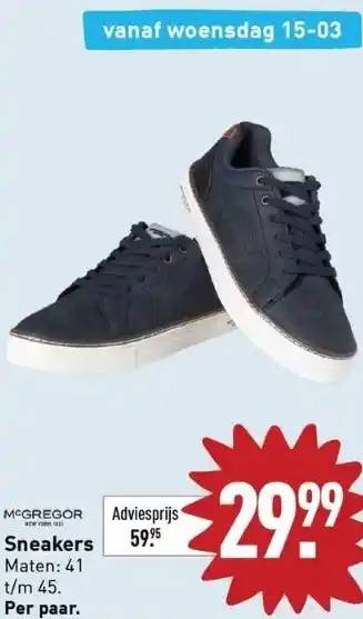 ALDI Sneakers aanbieding