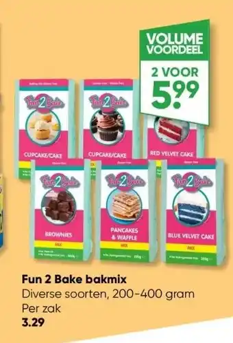 Big Bazar Fun 2 bake bakmix aanbieding