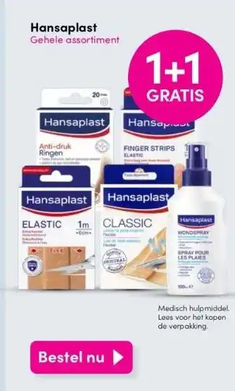 DA Hansaplast aanbieding