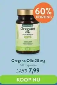 Holland & Barrett Oregano olie 28 mg aanbieding