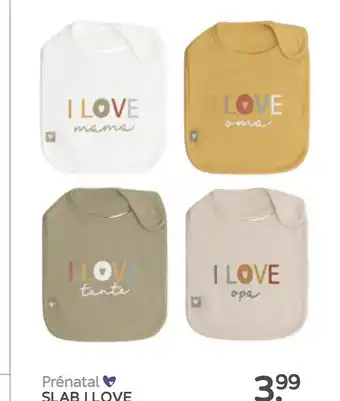 Prenatal Prénatal slab i love aanbieding