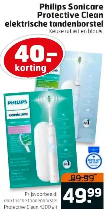 Trekpleister Philips Sonicare Protective Clean elektrische tandenborstel aanbieding