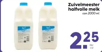 Boon`s Markt Zuivelmeester halfvolle melk aanbieding