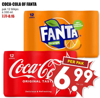 MCD Supermarkt Coca-cola of fanta aanbieding