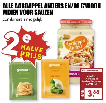 MCD Supermarkt Alle aardappel anders en/of g'woon mixen voor sauzen aanbieding