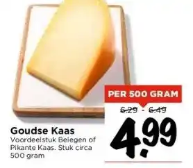 Vomar Voordeelmarkt Goudse kaas aanbieding