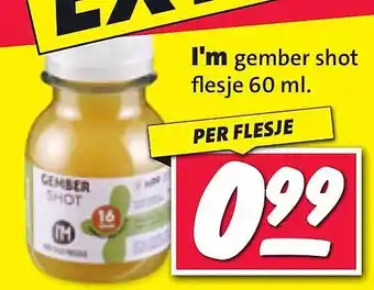 Nettorama I'm gember shot aanbieding