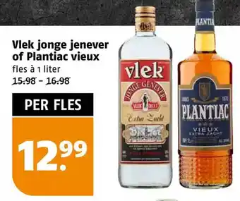 Poiesz Vlek jonge jenever of plantiac vieux aanbieding