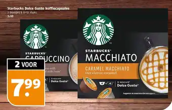 Poiesz Starbucks dolce gusto koffiecapsules aanbieding