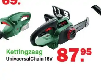 Van Cranenbroek Bosch Kettingzaag UnivaersalChain 18V aanbieding