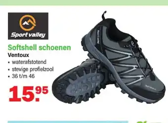 Van Cranenbroek Sport valley Softshell schoenen Ventoux aanbieding