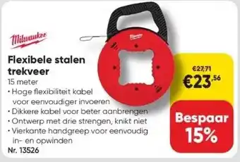 Toolstation Flexibele stalen trekveer aanbieding