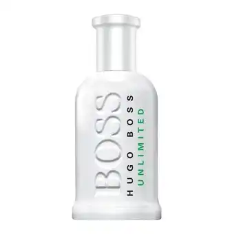 Deloox Hugo boss boss bottled unlimited eau de toilette 200 ml aanbieding