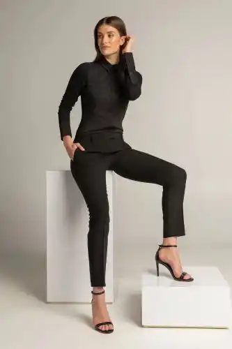 Expresso Expresso pantalon xaan zwart - maat 36 aanbieding
