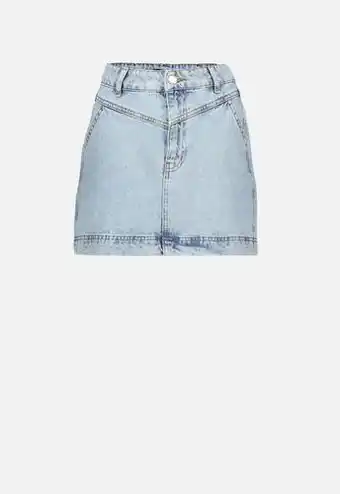 OPEN32 Nikkie bibi mini high waist spijkerrok aanbieding