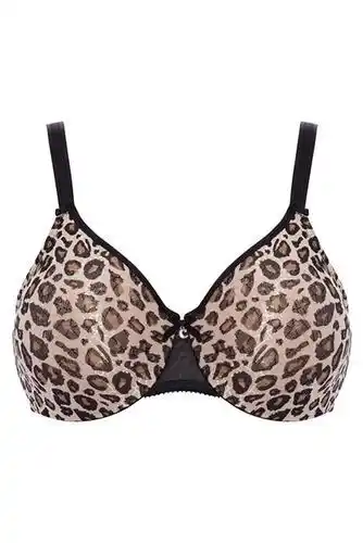 Otrium Chantelle co bra underw. very covering molded leopard print aanbieding