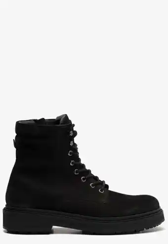 Ziengs Invinci veterboots zwart leer aanbieding