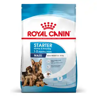Zooplus 2x15kg maxi starter mother & babydog royal canin hondenvoer aanbieding